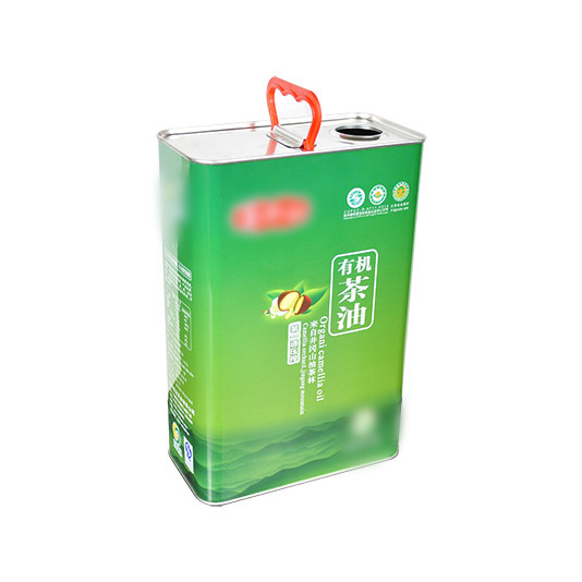 手提有機山茶油鐵罐包裝批發(fā)定制