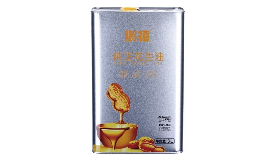 1L高品質(zhì)花生油鐵罐 花生油金屬包裝桶價(jià)格